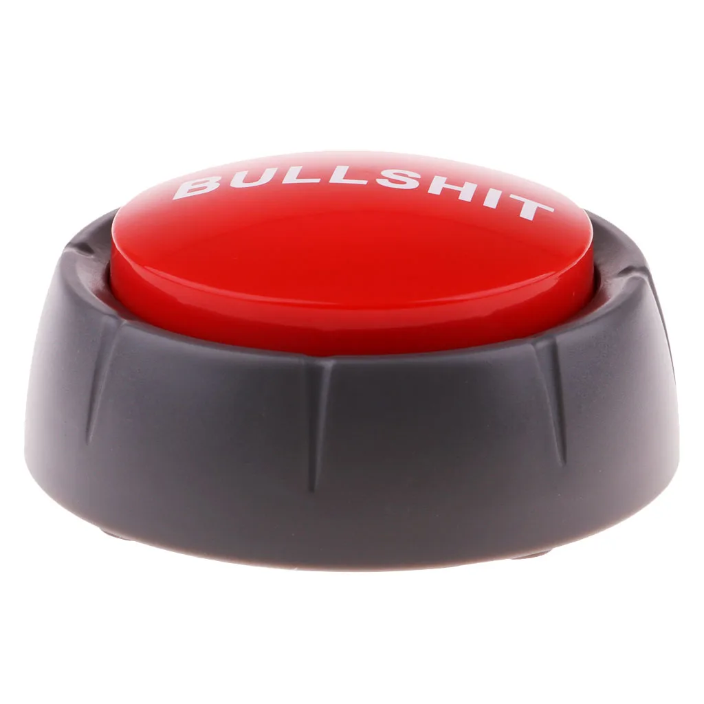 Bullshit Dome Sound Buzzer Press Answer Button For Quiz Party Game Show | Игрушки и хобби