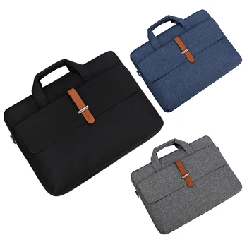 

Laptop Bag 15.6 Inch Waterproof Handbag Shoulder Notebook Messenger Bag Case for Men College Work Business