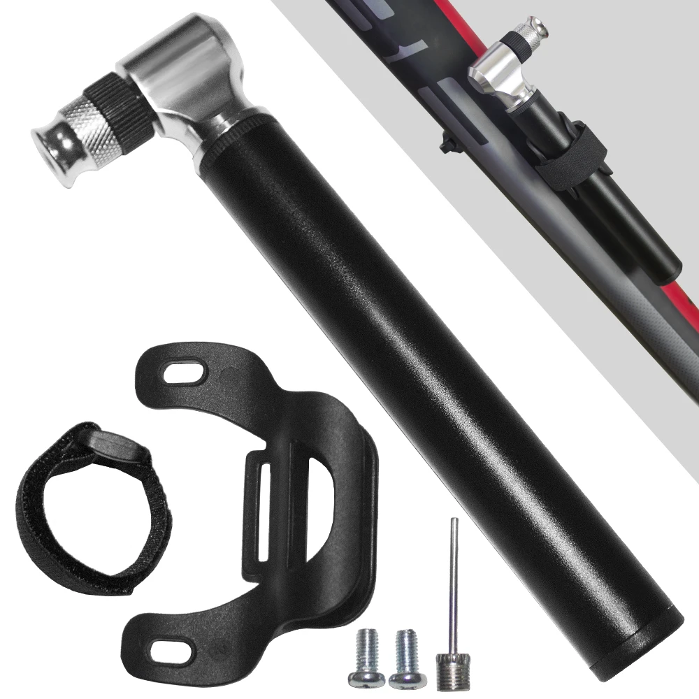 300 PSI мини-насос для велосипеда, ударный насос высокого давления для Presta и Schrader, велосипедный насос с клапаном, Аксессуары для велосипеда