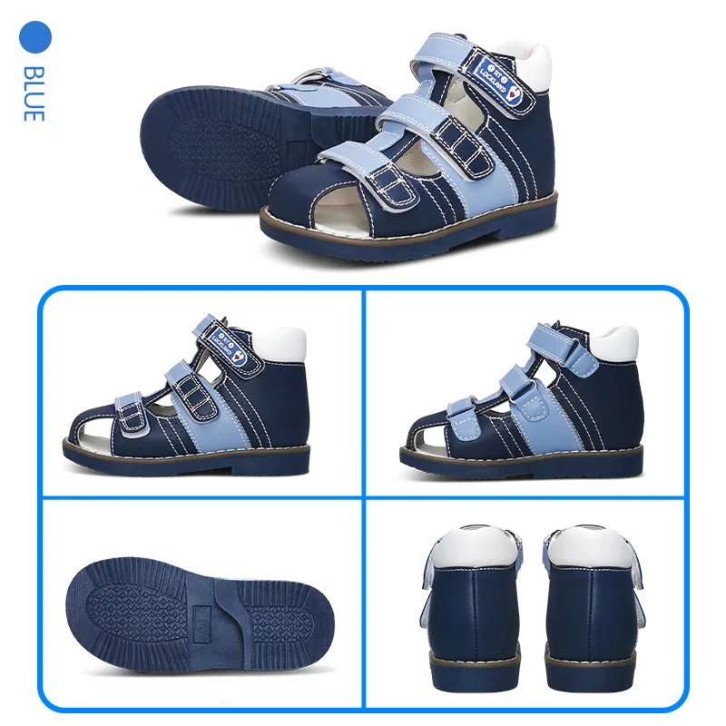 Baby Shoes Kids Shoes Children Sandals Kids Sandals Ortoluckland Children's Sandals Baby Orthopedic Footwear For Kids Toddler Boy Summer Tiptoe Microfiber Leather Shoes