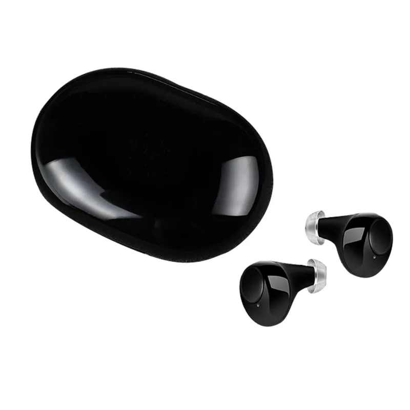 Wireless Bluetooth Hearing Aid Headset Usb Rechargeable Mini In Ear Portable Invisible Adjustable Tone Sound Amplifier