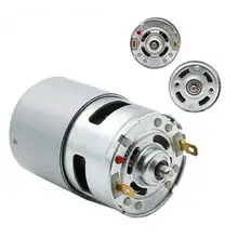 DC 12-24V 2900RPM Large Torque Ball Bearing DC Motor Large Torque 555 Motor Ball Bearing 3.17 DIY Electic Dril