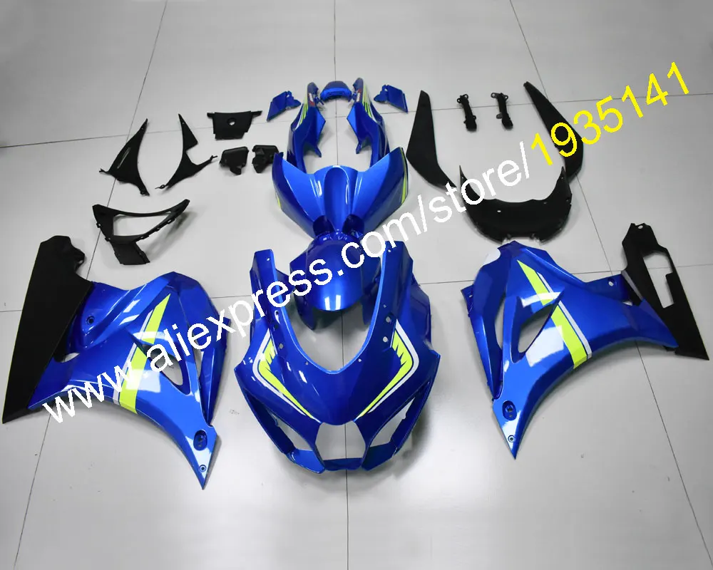 

Body Kit For Suzuki GSX-R1000 K17 17 18 19 GSXR1000 2017 2018 2019 GSXR 1000 Blue Black Motorcycle Fairing (Injection molding)