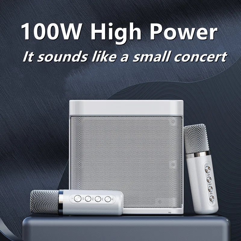 Ys - 203 100W мощный беспроводной портативный микрофон Bluetooth звук на открытом воздухе