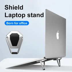 Mobile Portable support pliable pour ordinateur Portable, Base en métal, support antidérapant pour Macbook Pro Air M1, accessoires pour ordinateur Portable 