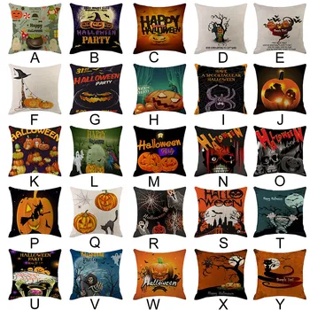

Pumpkin Throw Pillows Cover 25 styple cartoon parttern Halloween Pillowcases Decorative Sofa Cushion Covers Home Decor gifts