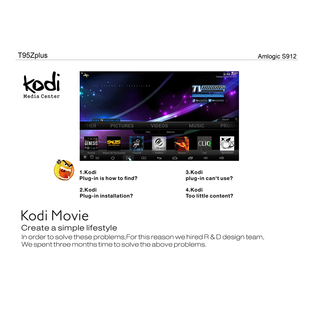 T95Z Plus/T95 MAX PLUS 2.4G/5GHz WiFi BT4.0 Set Box Smart TV box T95 media player 16/32/64GB Android 7.1/9.0 4K TV BOX