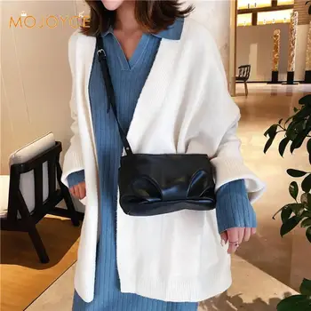 

Women Shoulder Bag 2019 Luxury Handbags Women Bags Shoulder Pleated Bags Leather Purse Simple Messenger Handbag Dropshipping