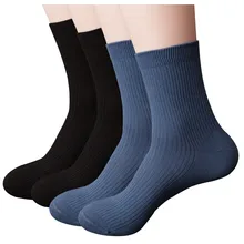4 пары однотонных носков унисекс; повседневные хлопковые дезодорирующие удобные дышащие спортивные носки в деловом стиле; calcetines antideslizante