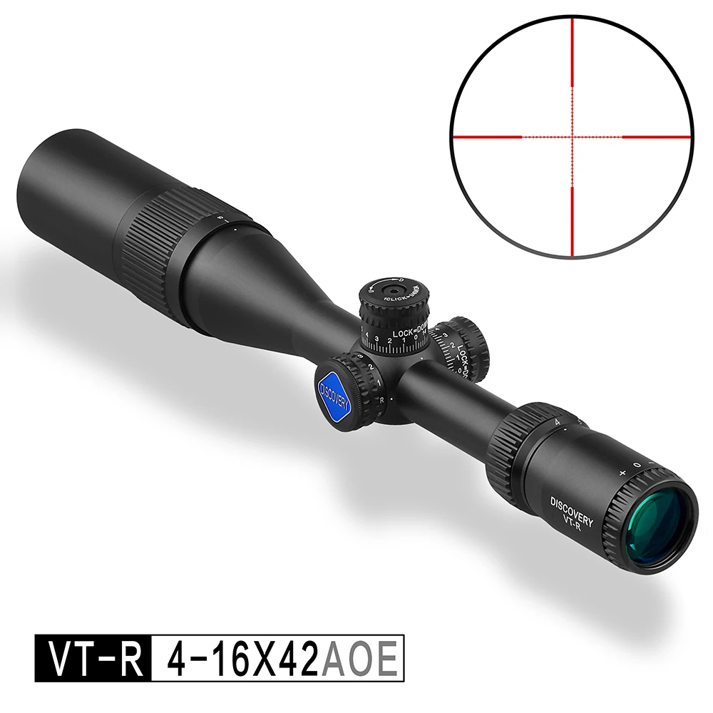 

4-16 X42 AOE Illuminated Discovery Weapons PCP Bright Vision Shoot Hunting Army Air Gun Riflescope with Good quality