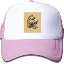 Симпатичная бейсболка для дальнобойщика, регулируемая сетчатая Кепка для мальчиков и девочек