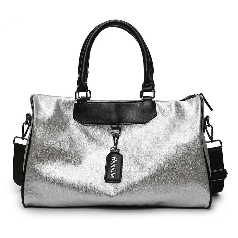 Брендовая модная сумка из искусственной кожи высокого качества через плечо, большая женская сумка для женщин, серебристая женская сумка-мессенджер, ручная женская сумка, дорожная сумка - Цвет: Small Bag