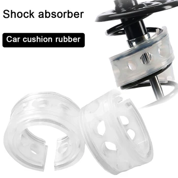 

2 Pcs Car Shock Absorber AMT transparent car damping rubber Springs Bumpers Cushion Urethane For Cars goods Buffer