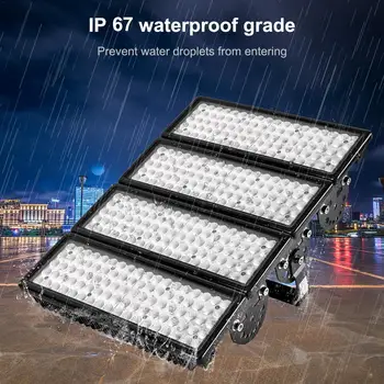 

2PCS LED Concentrating Module Flood Light Waterproof Outdoor Led Flood Lighting 200W 220V Cool White