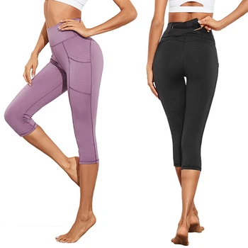 

Women Yoga Pants High Waist Tummy Control Stretch Athletic Leggings with Pockets for Home Gym Workout