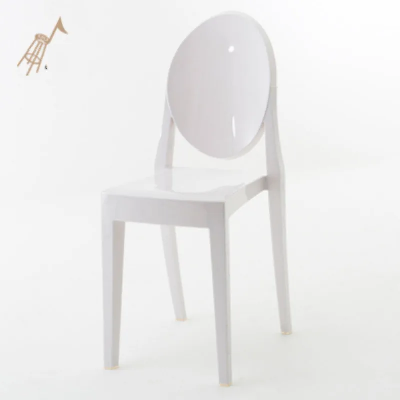 

European Creative Transparent Chair Acrylic Chair Personality Modern Devil Chair Ghost Chair Net Red Hotel Plastic Dining Chair