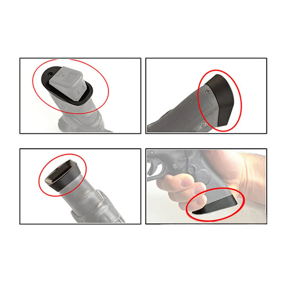 airsoft AR 15 M4 tactical gun accessories aluminum Grip Adapter for GLOCK G17 G19 G22 G24 G27 G32 G33 G34 for hunting shooting (1)