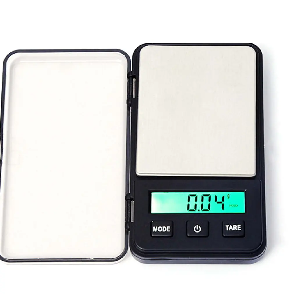 Карманные весы шкала ювелирных весов Высокая точность портативный светодиодный экран шкала usb зарядка весовой баланс инструмент 100 г/0,01 г