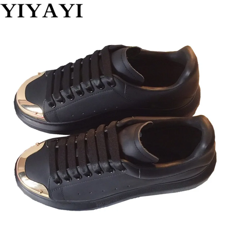 Пара обуви из натуральной кожи на плоской подошве Женская Повседневная Удобная