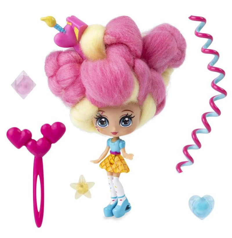 Candylocks сладкое удовольствие игрушки куклы для хобби аксессуары Зефир переиздание волос 30 см сюрприз прическа с ароматизированной куклой