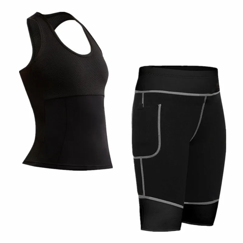 

High Quality Women Shorts Body Shaper Thermal Slimming Shirt Trainer Pants Neoprene Slim Fat Burning Weight Loss Shapers Panties