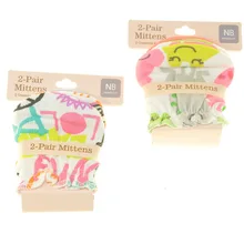 2 пары NB перчатки летние тонкие однотонные детские перчатки Новорожденные купальные подарки Детские Девочки Мальчики Анти-Царапины защитные перчатки Sof