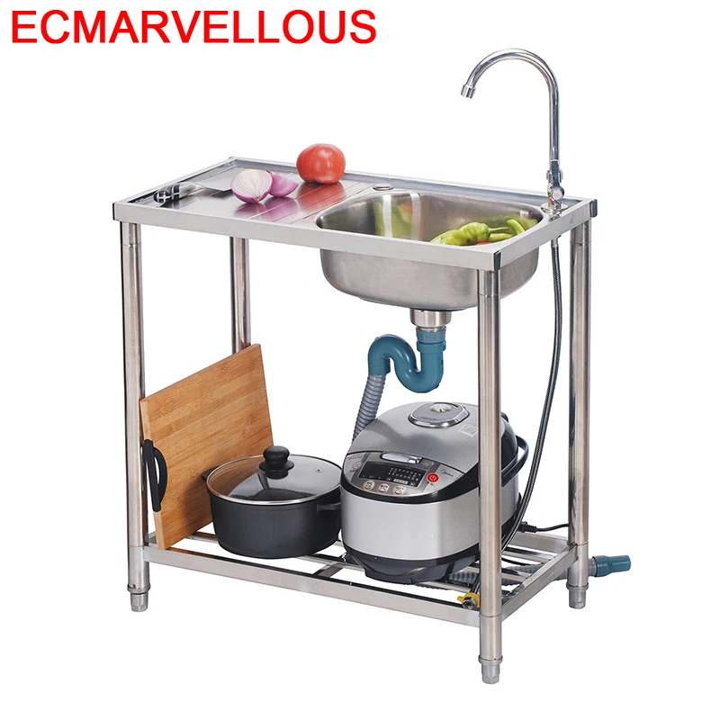 

De Portable Zlewozmywak Umywalka Faucet Cocina Integral Evier Keuken Gootsteen Cuba Pia Cozinha Fregadero Lavabo Kitchen Sink