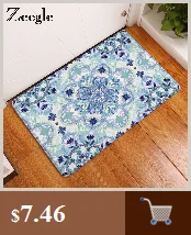 Zeegle цветочный узор напольный коврик резиновые коврики для ванной комнаты напольный Противоскользящий ковер для гостиной спальни коврики для кухни