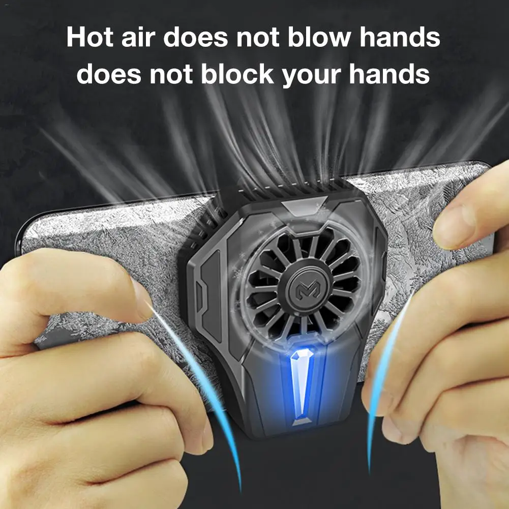  Portable Gaming Radiator for PUBG Mobile Games Wireless Phone Handle Control With Cooling Fan For i