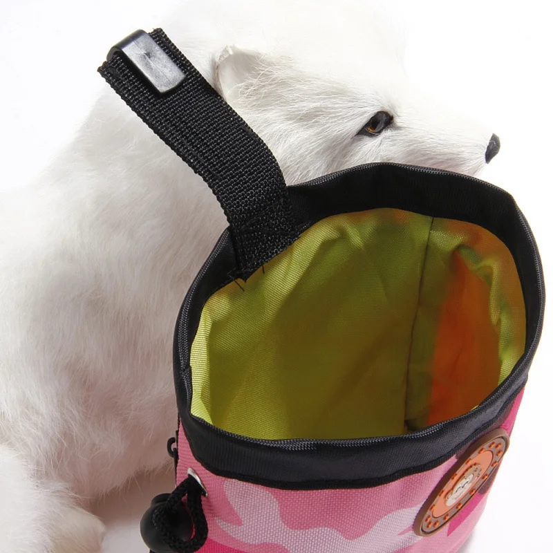 Outdoor Portable Training Dog Snack Bag Durable Wear Resistance Large Capacity Puppy Products Waist Bag Pet Supplies