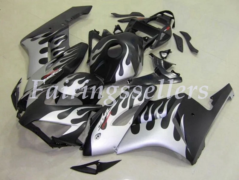 Литьевая форма) ABS Полный комплект обтекателя подходит для Honda CBR1000RR CBR1000 04 05 2004 2005 Обтекатели матовый черный белый