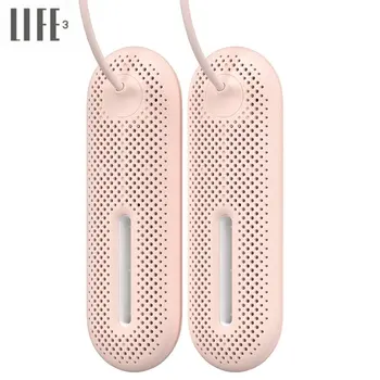 

3Life White/Pink Household Electric Sterilization Shoe Dryer Constant Temperature Drying Deodorization 360 Degree Drying New