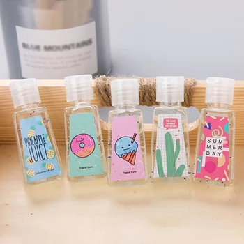

30ml Disposable Liquid Soap Lotion Portable Hand Sanitizer No Clean Detergent Cartoon