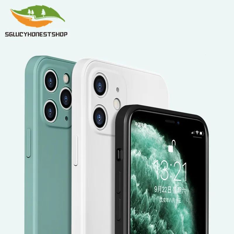 Роскошный мягкий силиконовый чехол с кубиками для 11 Pro Max защитой от