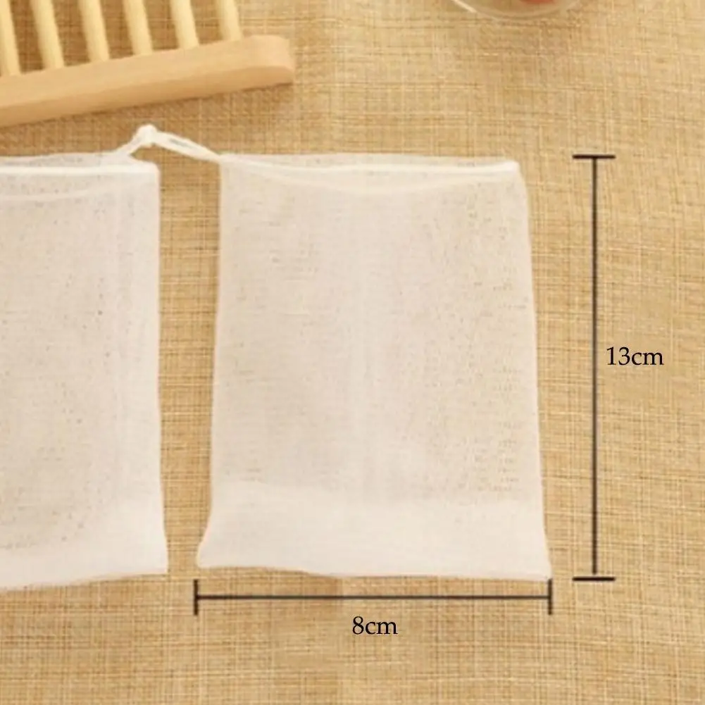 1 pc Soap Bag Foam Mesh Soaped Glove for Foaming Cleaning Bath Soap Net Bathroom Cleaning Gloves Mesh Bath Sponges