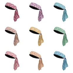 Camouflage print Tennis Headband Unisex Outdoor Sports Fishing Running Head Bands Yoga Workout Fitness Compression Sweatbands