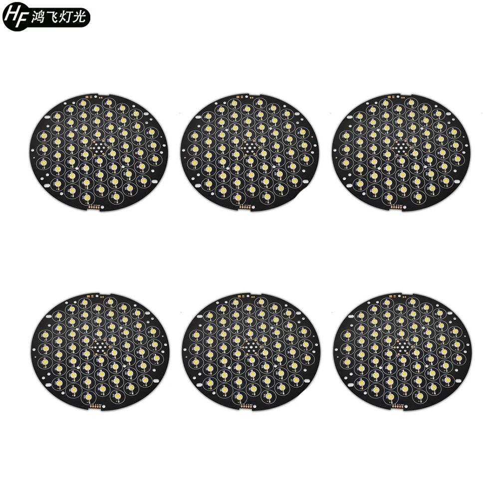 6 pieces/Led light board 54x3w Warm White led par dedicated accessories 24V | Лампы и освещение