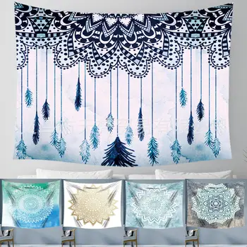 

Mandala Tapestry Mandala Series Printed Home Tapestry Wall Hanging Ins Tapestry Beach Blanket Tapestry Mexican Tapestry