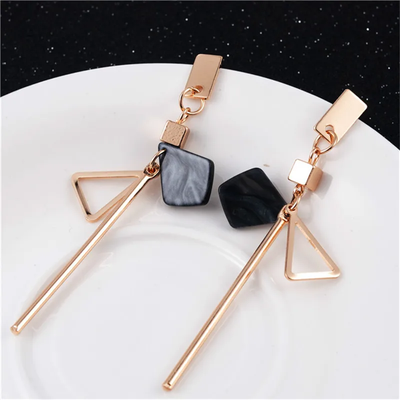 

Temperament Triangle Long Tassel Earrings For Women Drop Dangle Earrings for Women Personality Gift Jewelry Minimalist Earrings
