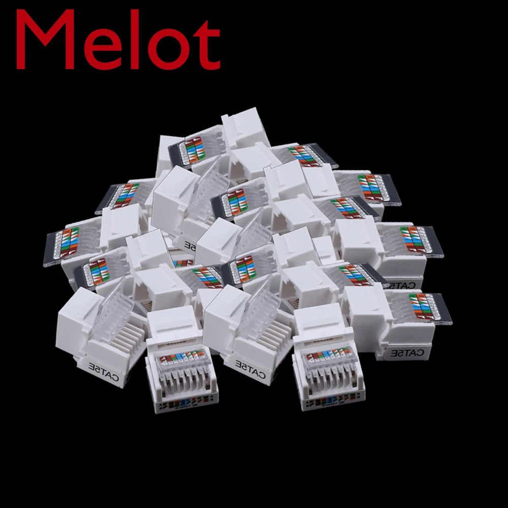 ^Cheap 100pcs /pacl Tool-free CAT5E UTP network module RJ45 connector Information socket Computer Outlet cable adapter Keystone Jack ^Cheap 100pcs /pacl Tool-free CAT5E UTP network module RJ45 connector Information socket Computer Outlet cable adapter Keystone Jack