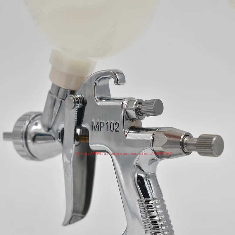 Auarita MP-102 1.0mm Nozzle Mini Professional LVLP Spray Gun 250ml