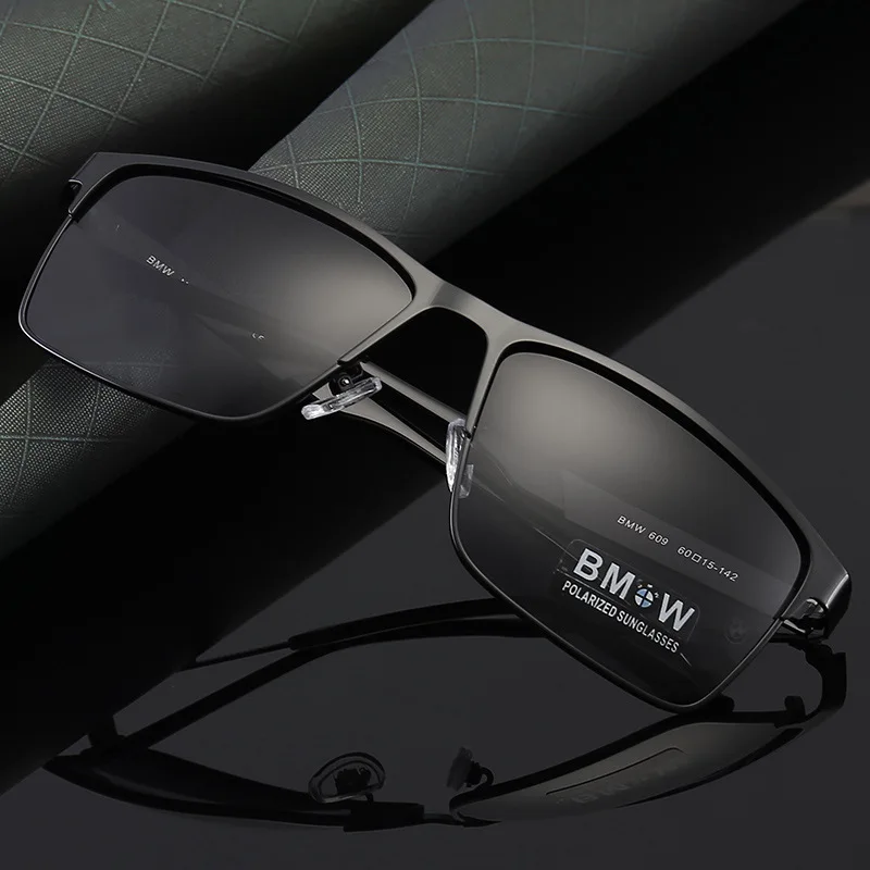 

2019 New Style Men Metal Polarized Sunglasses Hot Selling Car Brand Square Driving Sunglasses