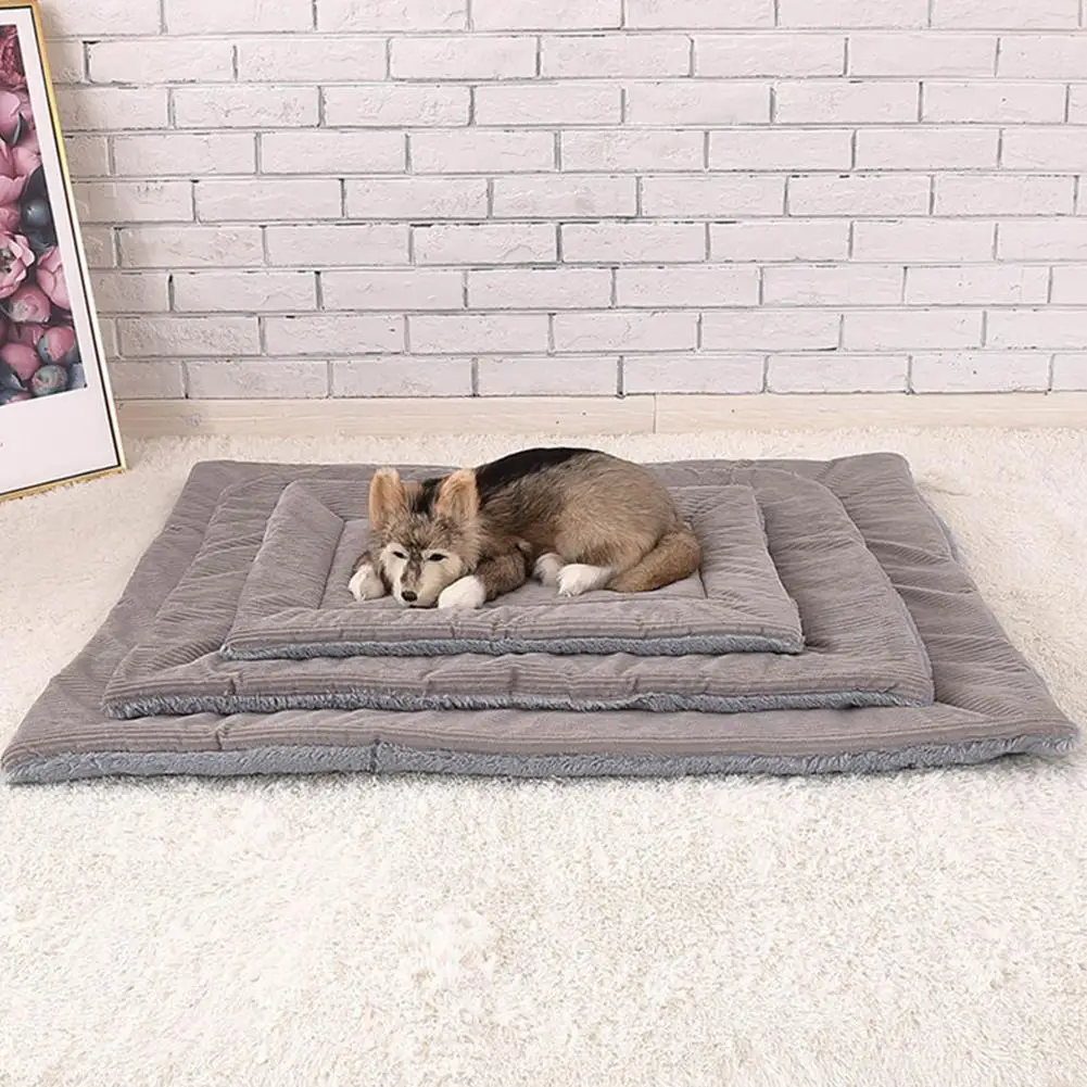 Winter Thick Dog Cat Mat Warm Fleece Dogs Bed Pet Puppy Sofa Sleeping