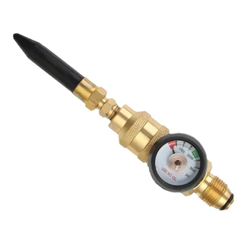 

Latex Balloon Gas Inflator Air Flow Regulators Meter Gauge w/ High Quality Brass Copper