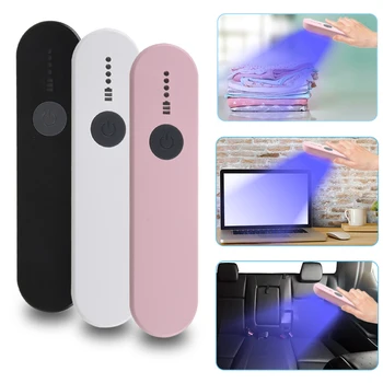 

Portable UV Lamp Sterilizer Handheld Ultraviolet Sterilization Lamp for Home Hotel Cleaning Tool 3 LED UVA UVC Germicidal Light