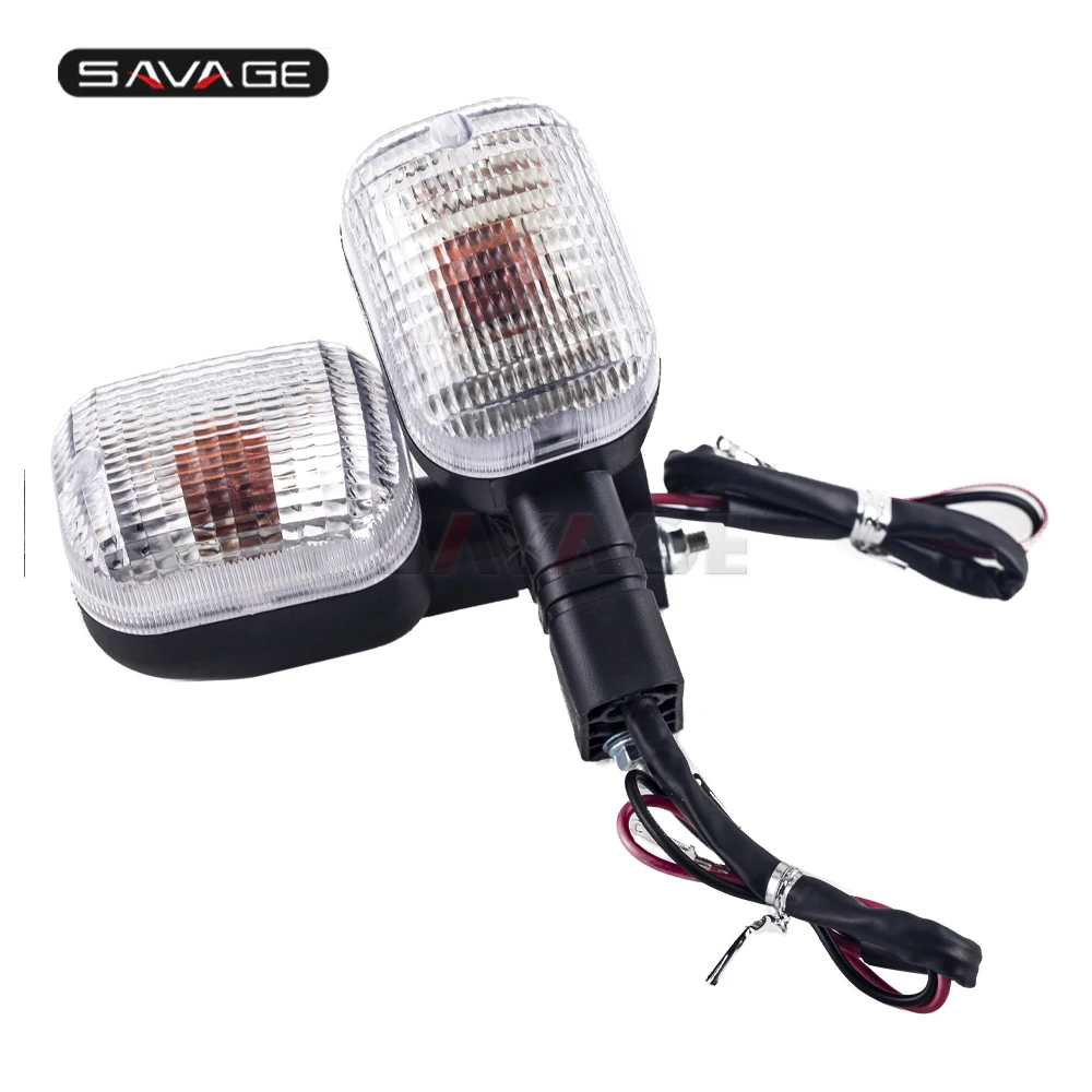 Schwarze LED Mini Blinker BMW F 650 auch GS ST plug&play smoked LED signals
