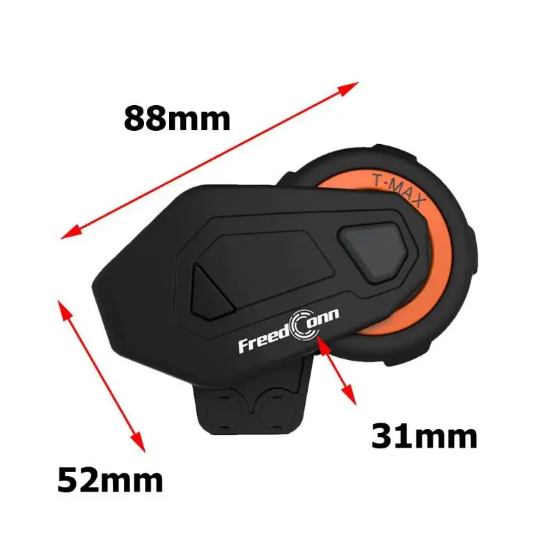 FreedConn t-max 2x1000 м BT4.1 мотоциклетный шлем Bluetooth гарнитура Интерком 6 всадников гарнитуры Intercomunicadores De Casco Moto