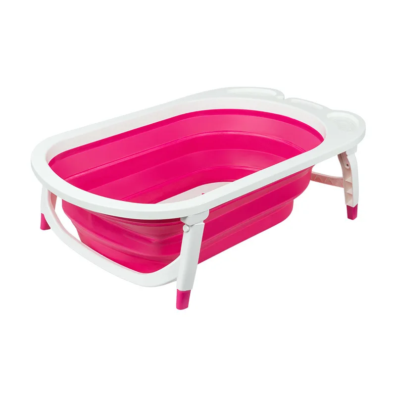 Children's Bathtub Folding Bathtub, Enlarging Newborn Baby