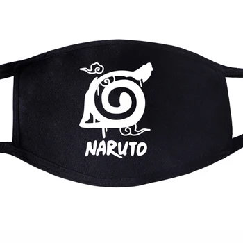 

Uzumaki Naruto Japanese Anime Harajuku Dustproof Mouth Face Masks 1pcs Unisex Black Cycling Anti-Dust Protective Cover Mask