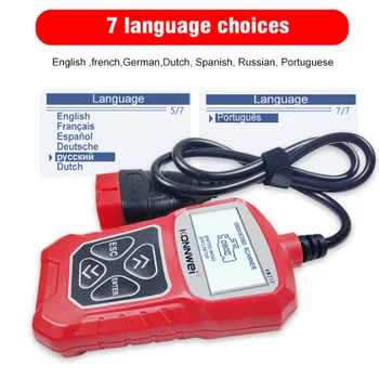 

KONNWEI KW310 OBD2 Scanner for Auto OBD 2 Car Scanner Diagnostic Tool Automotive Scanner Car Tools Russian Elm327